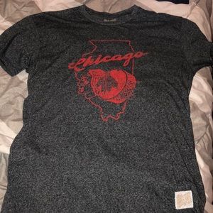 NOT NIKE. men’s Blackhawks shirt size small